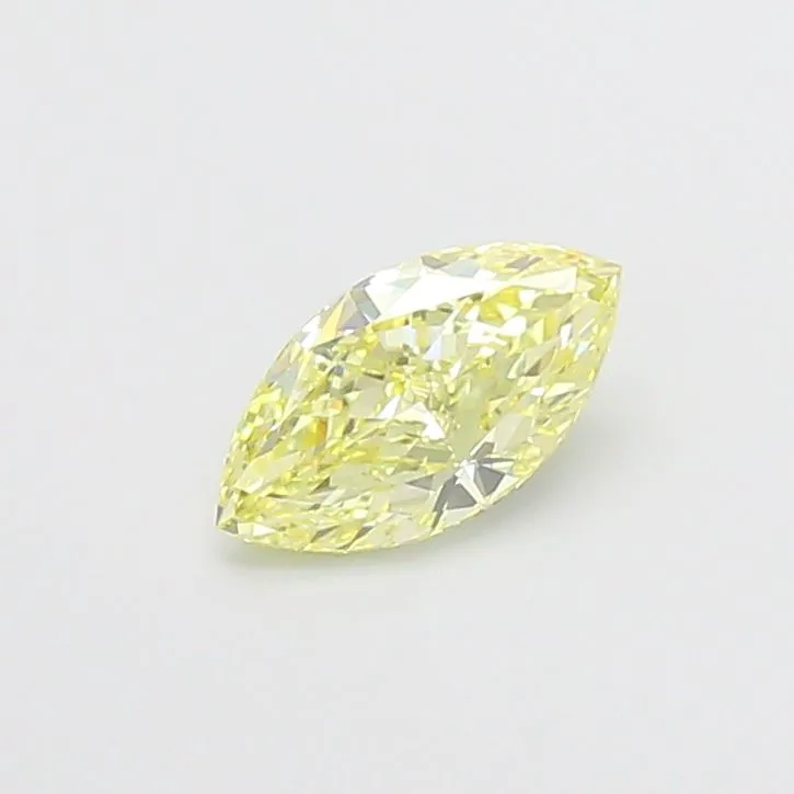 1.01ct MARQUISE Fancy Yellow VVS2 Coloured Lab diamond
