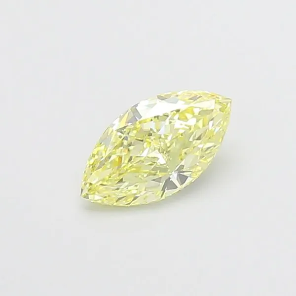 1.01ct MARQUISE Fancy Yellow VVS2 Coloured Lab diamond