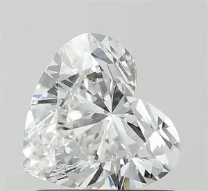 1ct HEART D VVS1 Lab diamond