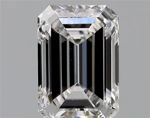 0.5ct EMERALD D VS1 Natural diamond