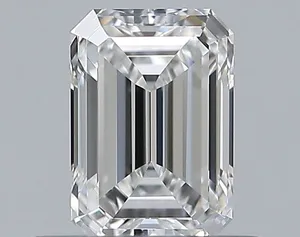 0.56ct EMERALD E VVS1 Natural diamond