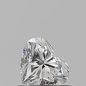 0.52ct HEART E VS1 Natural diamond