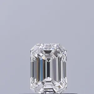 0.34ct EMERALD F VVS1 Natural diamond