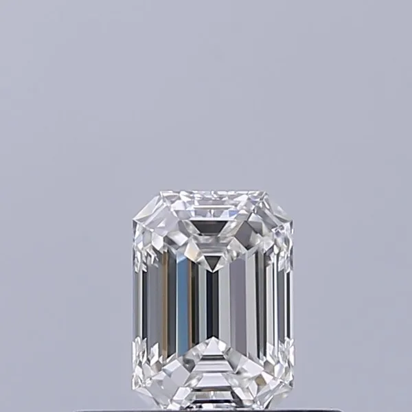 0.34ct EMERALD F VVS1 Natural diamond