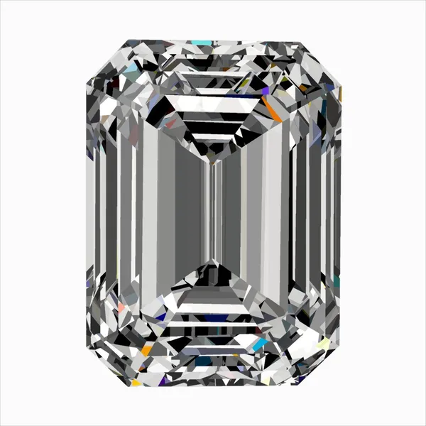 0.32ct EMERALD E VVS1 Natural diamond