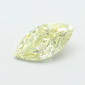 1.05ct MARQUISE Fancy Light Yellow VS1 Coloured Lab diamond