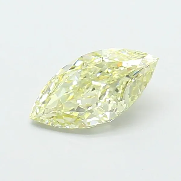 1.05ct MARQUISE Fancy Light Yellow VS1 Coloured Lab diamond