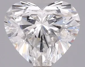 1ct HEART E VVS1 Lab diamond