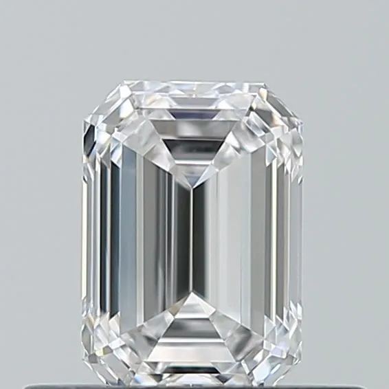 0.50ct EMERALD D VVS2 Natural diamond