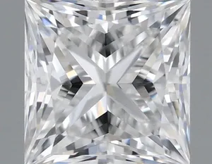 0.61ct PRINCESS F IF Natural diamond