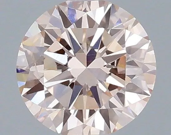 0.35ct ROUND Fancy Pink VVS2 Coloured Lab diamond