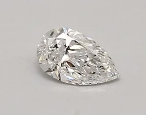0.43ct PEAR D VVS1 Lab diamond