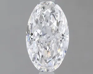 0.6ct OVAL D SI1 Natural diamond
