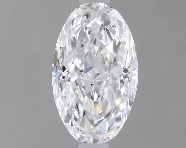 0.6ct OVAL D SI1 Natural diamond