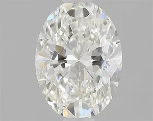 0.4ct OVAL H SI2 Natural diamond