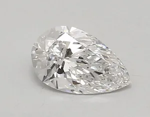 0.85ct PEAR D VVS2 Lab diamond