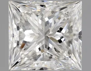 0.58ct PRINCESS G VVS2 Natural diamond