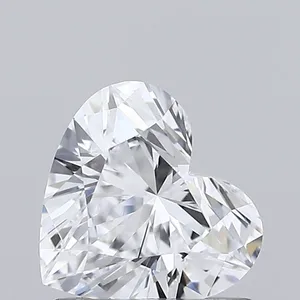 1ct HEART D VVS2 Lab diamond