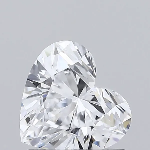 1ct HEART D VVS2 Lab diamond