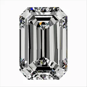0.35ct EMERALD E VVS2 Natural diamond