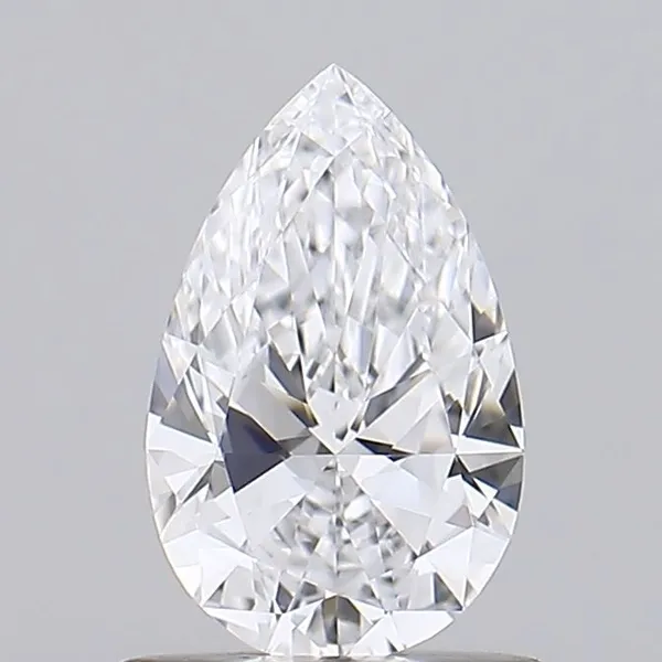 0.7ct PEAR D VVS1 Lab diamond
