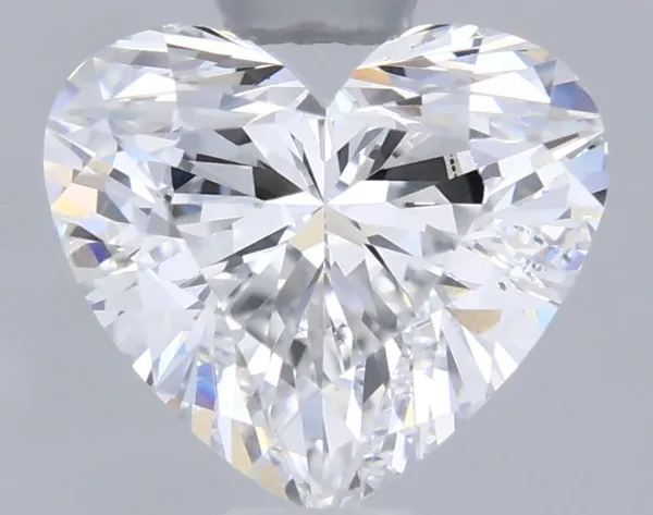 1ct HEART D VVS2 Lab diamond
