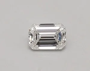 0.34ct EMERALD D VVS2 Lab diamond