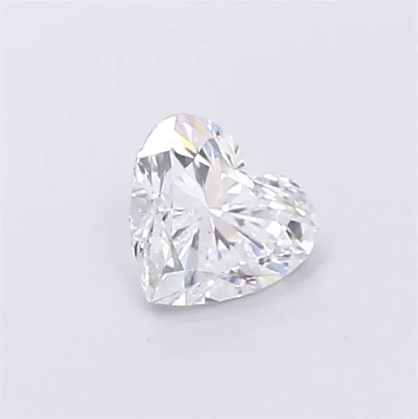 0.95ct HEART D SI1 Lab diamond