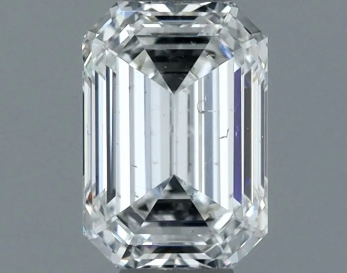 0.64ct EMERALD F SI1 Natural diamond