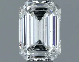 0.64ct EMERALD F SI1 Natural diamond