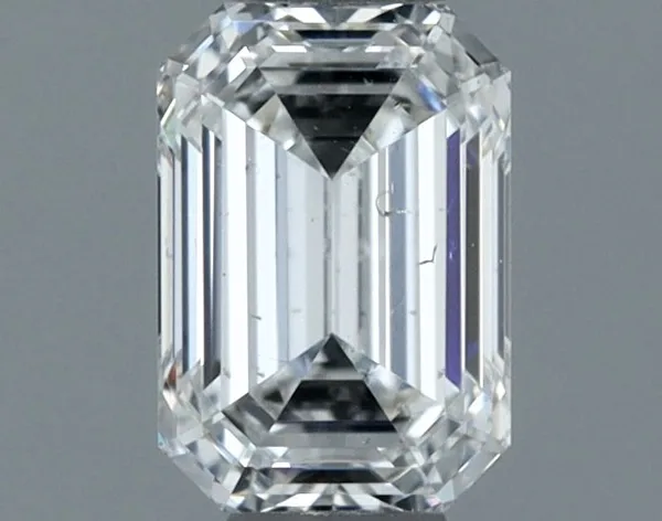 0.64ct EMERALD F SI1 Natural diamond