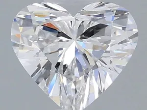 1.03ct HEART D VS2 Lab diamond
