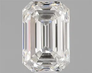 0.5ct EMERALD F VS2 Natural diamond