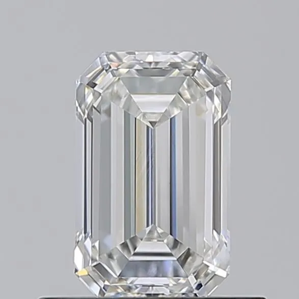 0.7ct EMERALD G VVS2 Natural diamond
