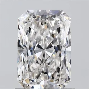 1.07ct RADIANT Fancy Vivid Blue VS1 Coloured Lab diamond