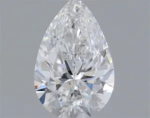 0.36ct PEAR D VVS1 Natural diamond