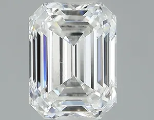 0.52ct EMERALD F VS2 Natural diamond