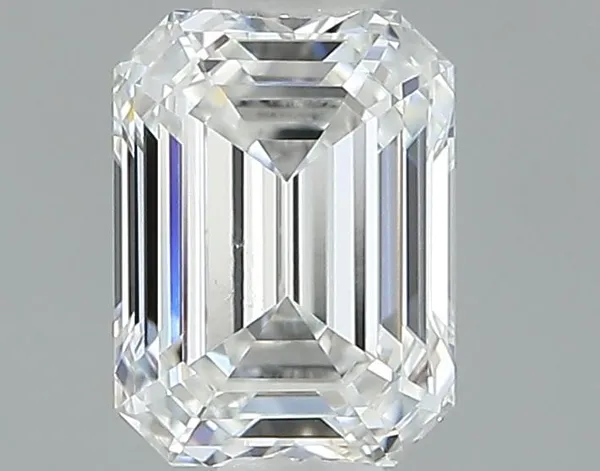 0.52ct EMERALD F VS2 Natural diamond