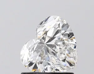 1.06ct HEART E VVS2 Lab diamond