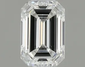 0.45ct EMERALD F VS2 Natural diamond