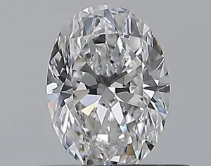 0.46ct OVAL D VVS1 Natural diamond