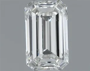 0.51ct EMERALD G VVS2 Natural diamond