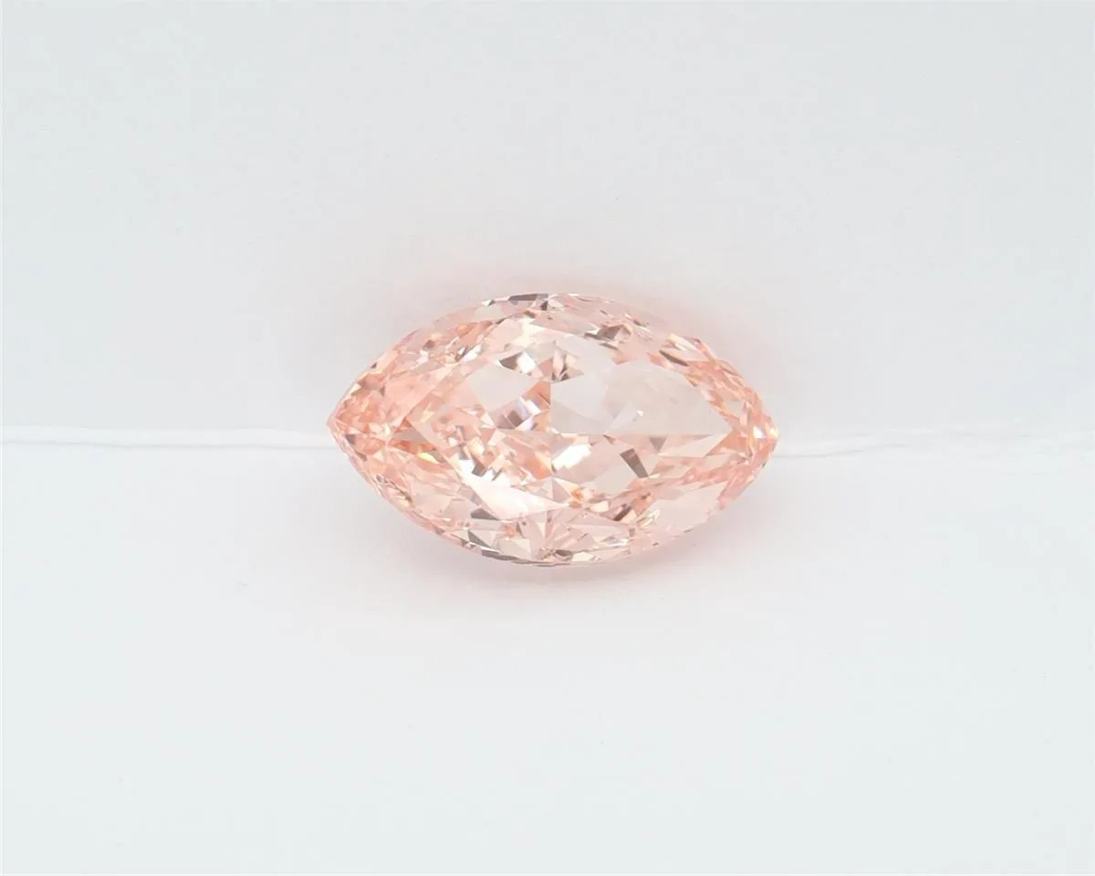 2.48ct MARQUISE Fancy Vivid Pink VS1 Coloured Lab diamond