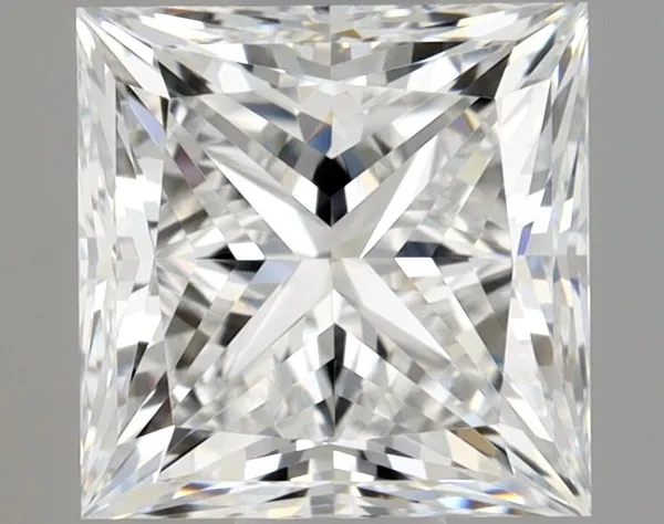 0.9ct PRINCESS E VVS1 Natural diamond