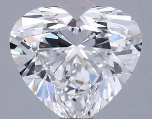 1.04ct HEART D VVS1 Lab diamond