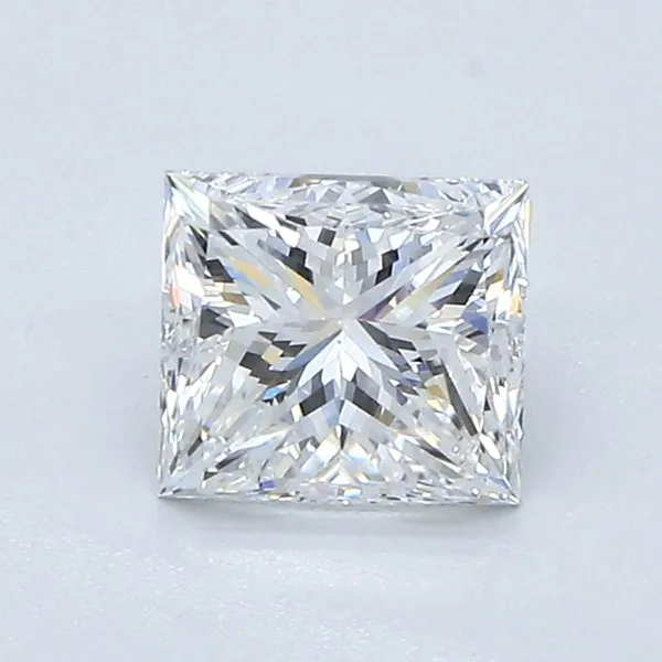 1.03ct PRINCESS E VS2 Natural diamond