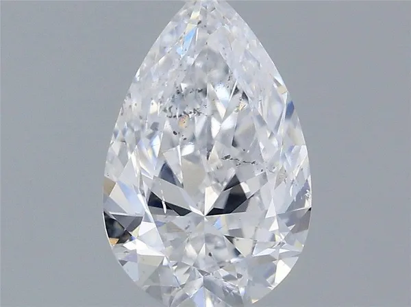 0.5ct PEAR D SI2 Natural diamond