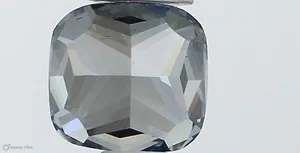 0.5ct CUSHION Fancy Intense Blue VS2 Coloured Lab diamond