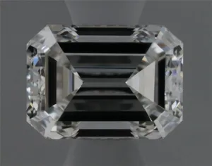 0.4ct EMERALD G VVS2 Natural diamond