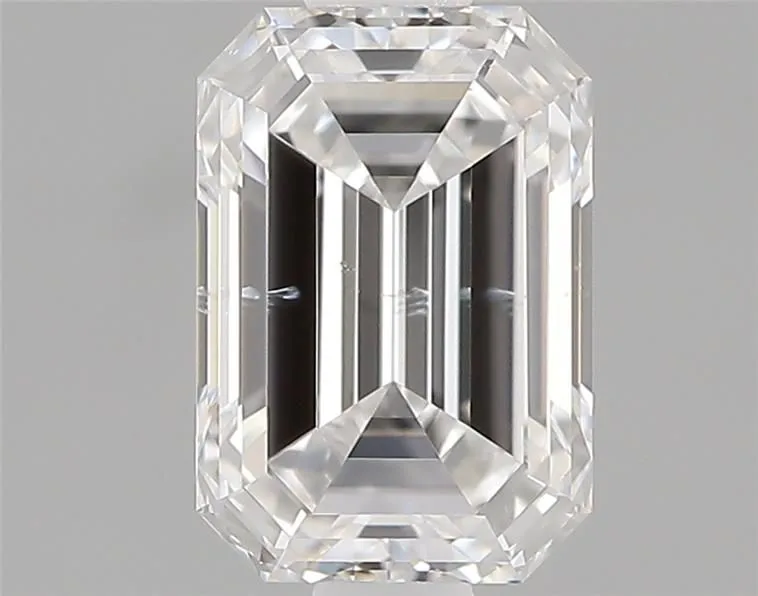0.70ct EMERALD E SI2 Natural diamond